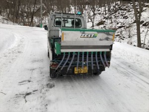 緑の村別荘地　除雪作業⑤